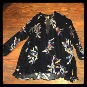 Free People Electric Orchid Swing Tunic